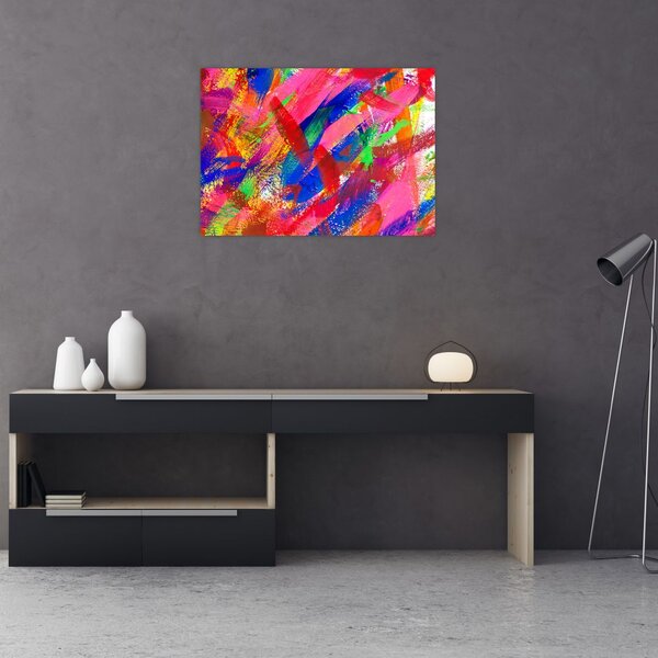 Kép - Színes absztrakció (70x50 cm)