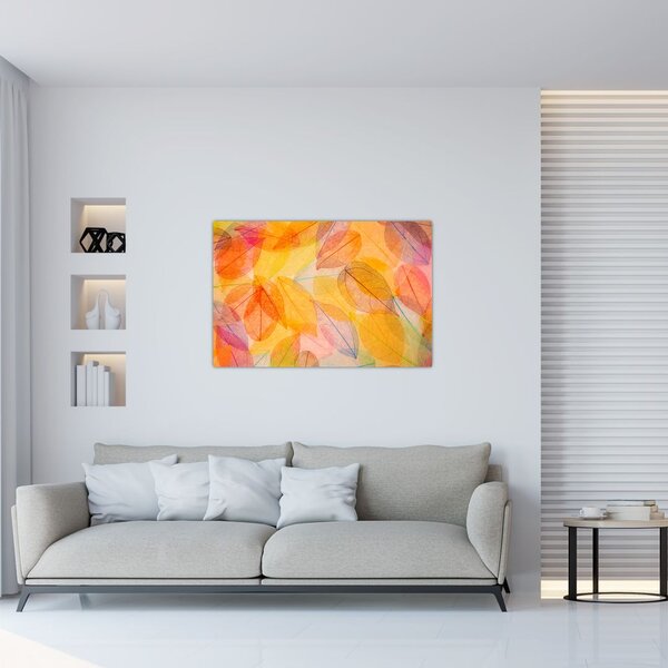 Kép - Háttér az őszi levelekből (90x60 cm)