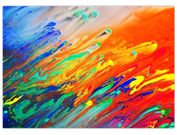 Kép - Színes absztrakció (70x50 cm)