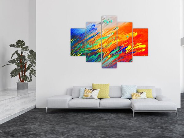 Kép - Színes absztrakció (150x105 cm)