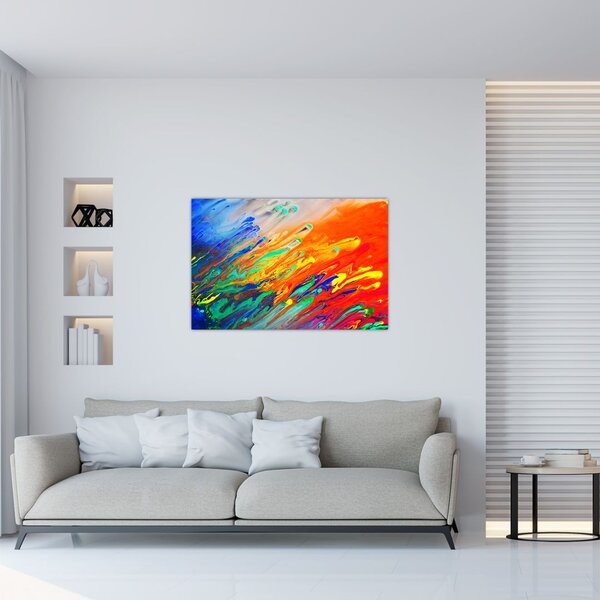 Kép - Színes absztrakció (90x60 cm)