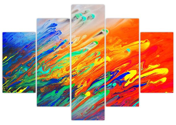 Kép - Színes absztrakció (150x105 cm)