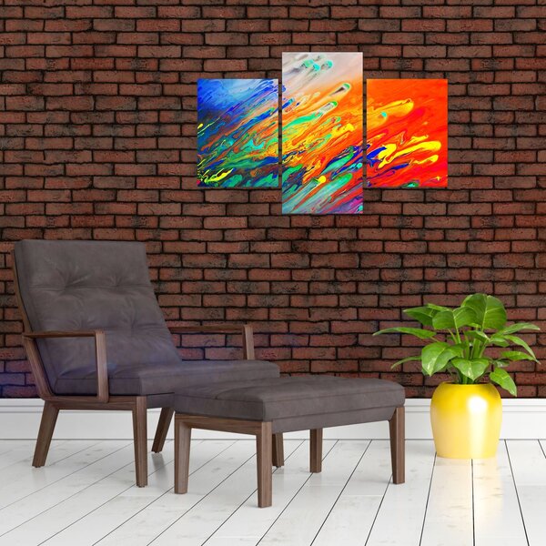 Kép - Színes absztrakció (90x60 cm)