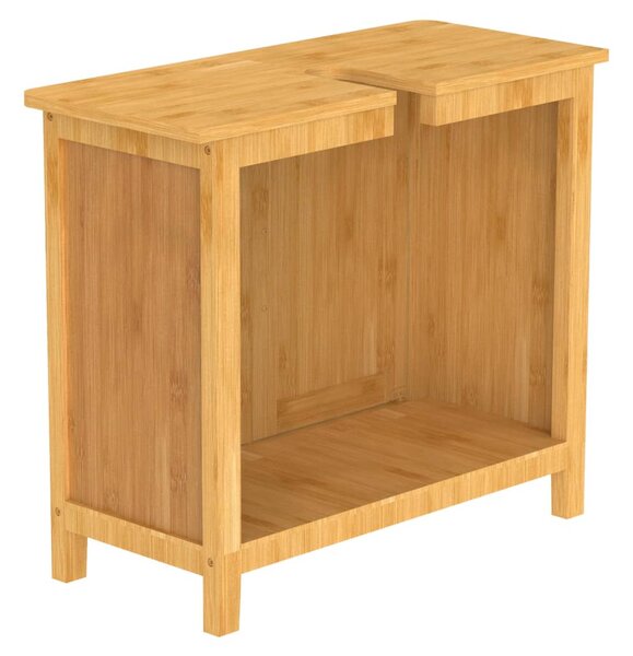 EISL bambusz fürdőszobai alsószekrény 67 x 28 x 60 cm (438819)