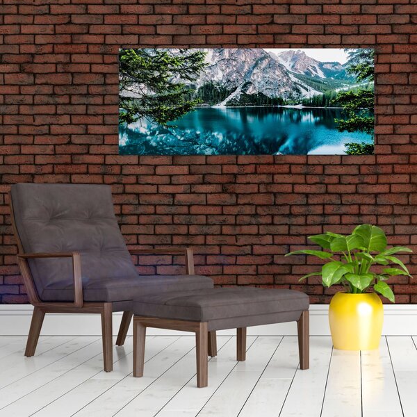 Egy kép az Alpokban (120x50 cm)