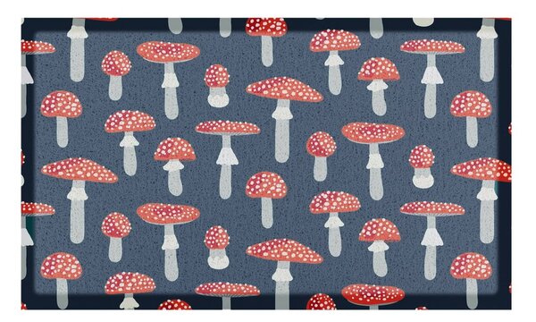 Lábtörlő 40x70 cm Agaric Mushroom – Artsy Doormats