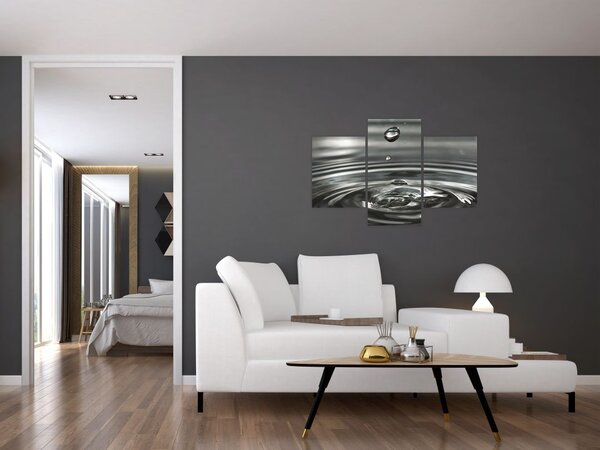 Egy vízcsepp képe (90x60 cm)