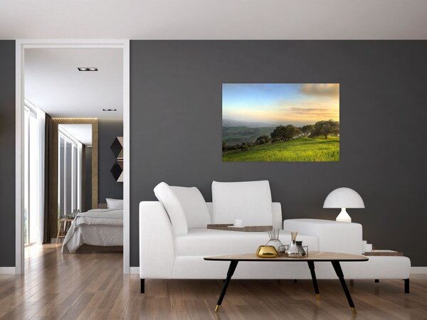 Kép - Kilátás a dombról (90x60 cm)