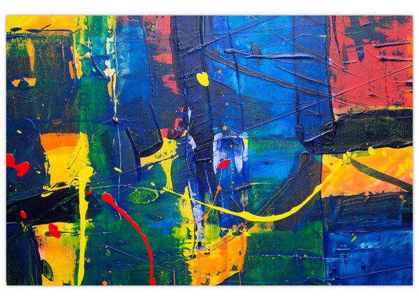 Kép - Absztrakció (90x60 cm)
