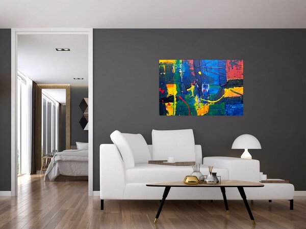 Kép - Absztrakció (90x60 cm)