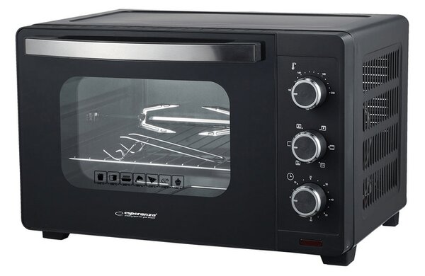 Esperanza EKO006N Napoli Mini sütő, 25l, fekete