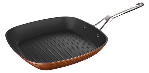 Bergner BG-34525-BK-KF Grillserpenyő, 28 cm