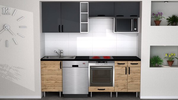 Vario konyha 230 cm