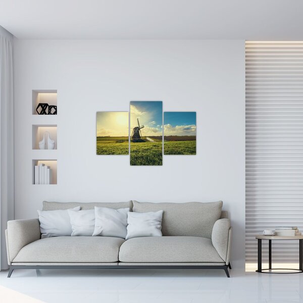 Kép - Szélmalom (90x60 cm)