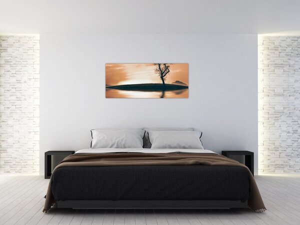 Egy fa képe egy szigeten (120x50 cm)