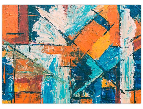 Kép - Absztrakció (70x50 cm)