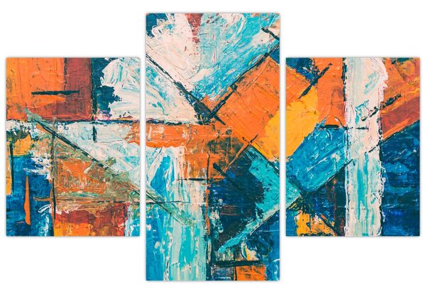 Kép - Absztrakció (90x60 cm)