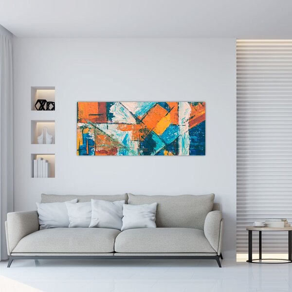 Kép - Absztrakció (120x50 cm)