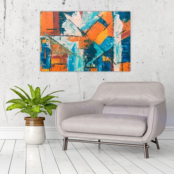 Kép - Absztrakció (90x60 cm)