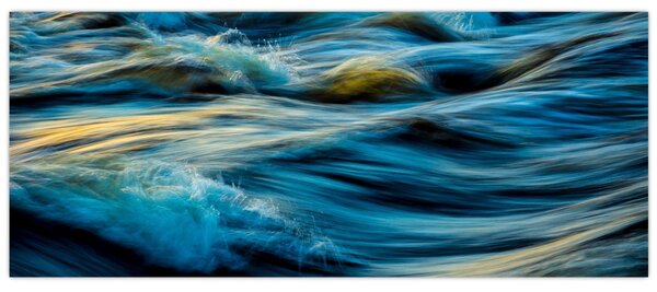 Kép - Hullámok (120x50 cm)