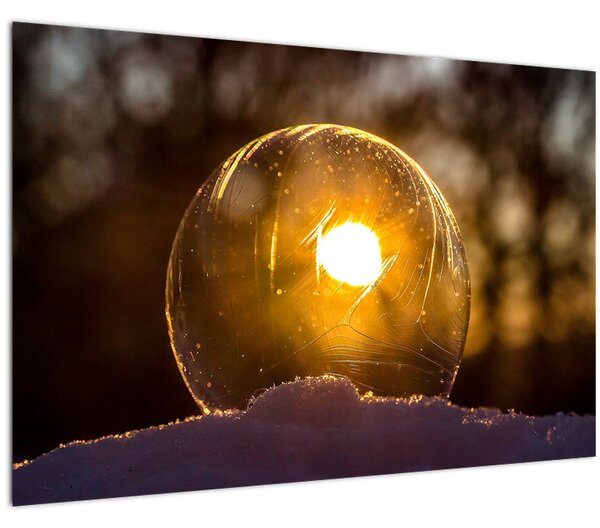 Kép - Átlátszó buborék (90x60 cm)