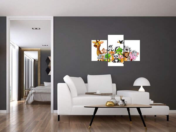 Az állatok képe (90x60 cm)