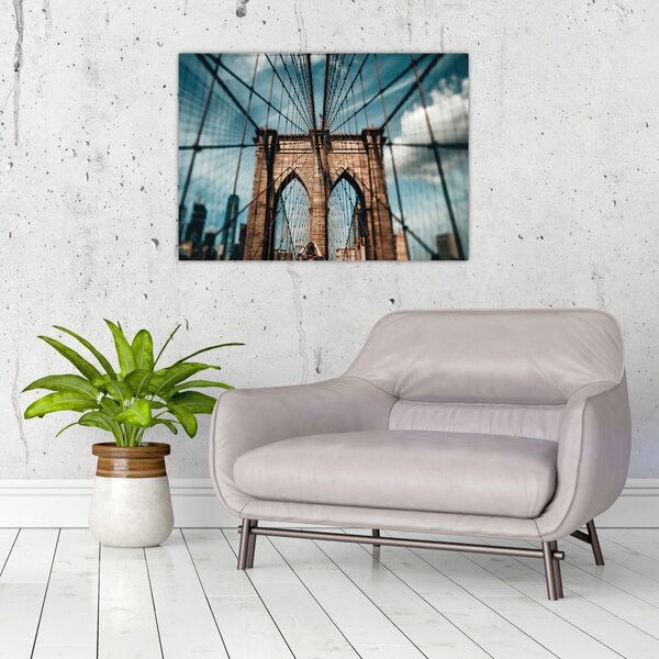 Kép - Brooklyn Bridge (70x50 cm)