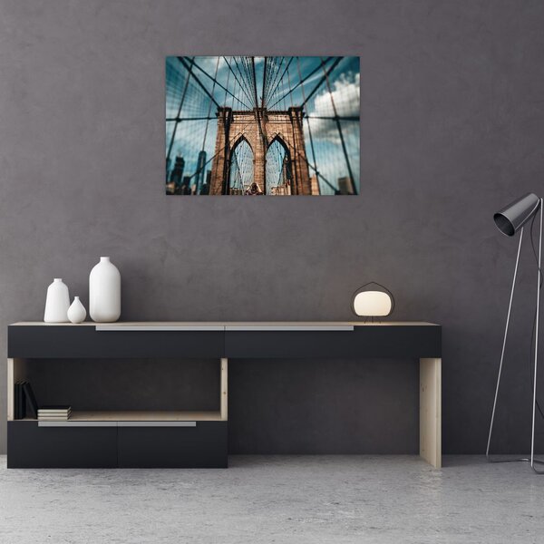 Kép - Brooklyn Bridge (70x50 cm)