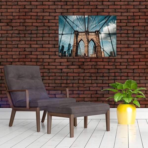 Kép - Brooklyn Bridge (70x50 cm)