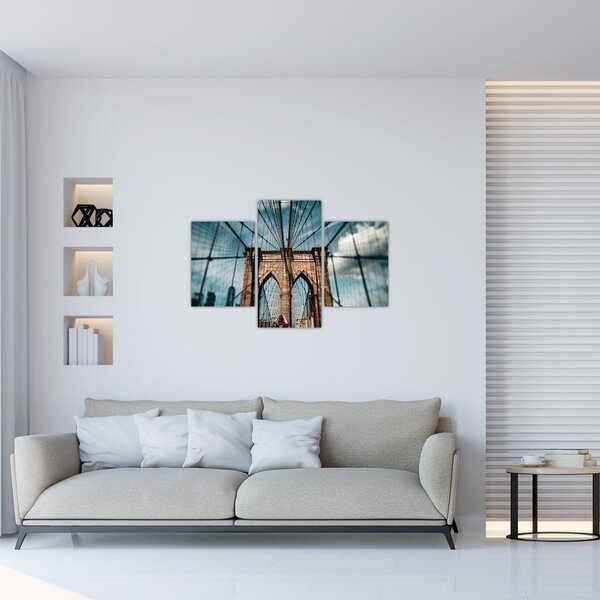 Kép - Brooklyn Bridge (90x60 cm)