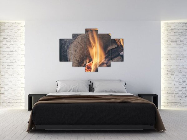 Égő fa képe (150x105 cm)