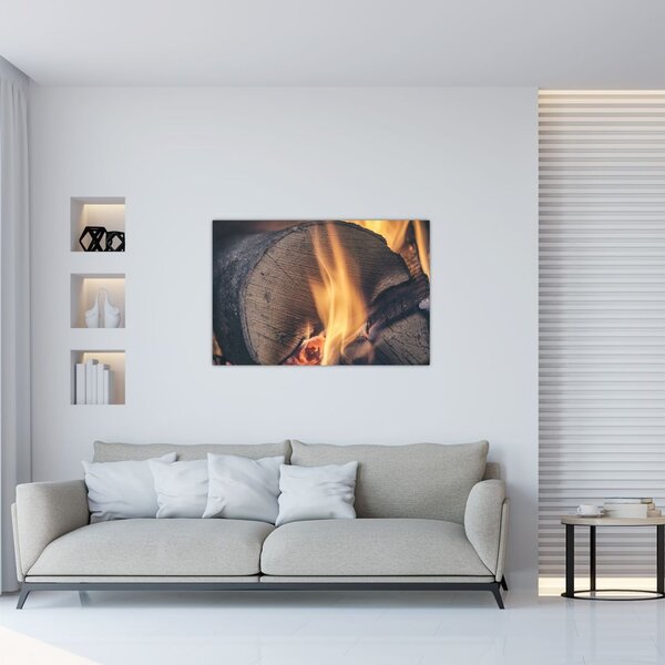 Égő fa képe (90x60 cm)