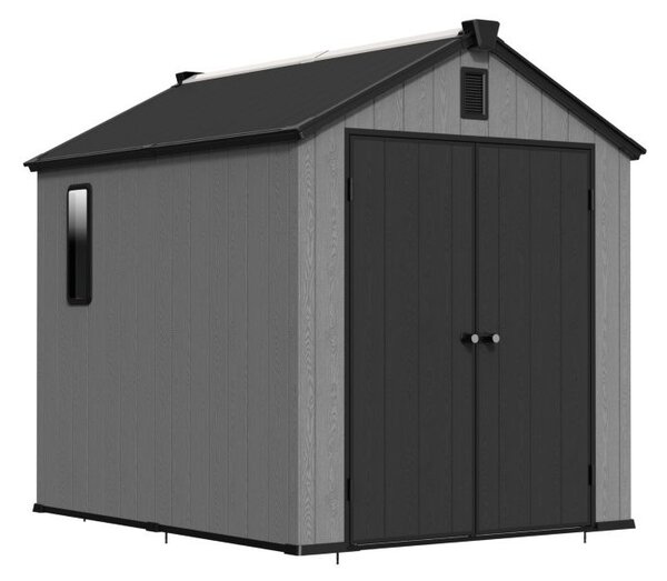 Mandal műanyag szerszámház 1,9 x 2,4 m CoverTech antracit