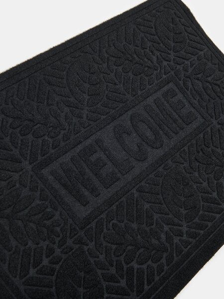 Sinsay - Lábtörlő Welcome felirattal - fekete