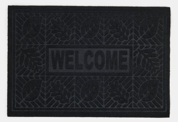 Sinsay - Lábtörlő Welcome felirattal - fekete