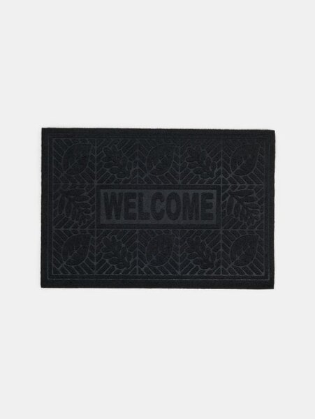 Sinsay - Lábtörlő Welcome felirattal - fekete