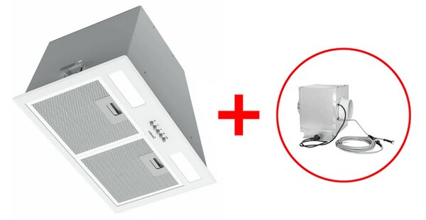 Cata GT-PLUS 45 WH/M motor nélkül + SEM1T850 külső motor, fehér