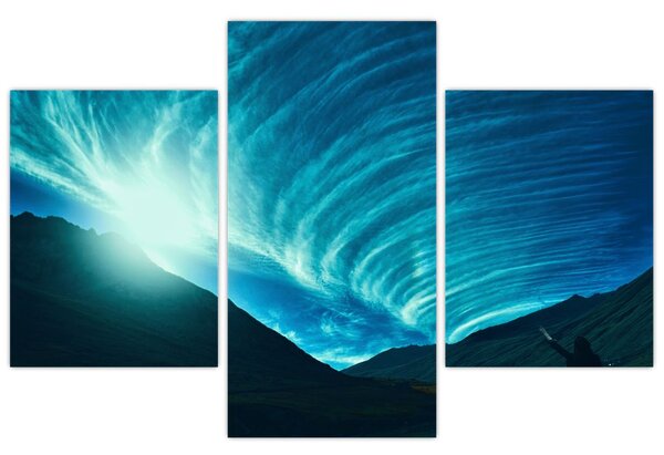 Kép - Hullám a felhőkből (90x60 cm)
