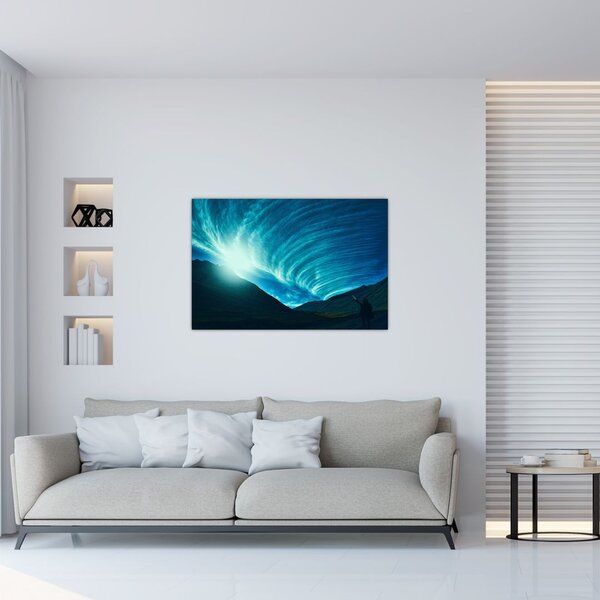 Kép - Hullám a felhőkből (90x60 cm)