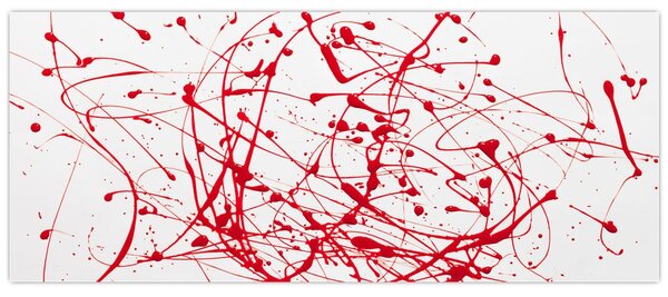 Csöpögő kép (120x50 cm)