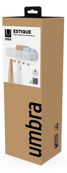Fém fali kulcstartó Estique – Umbra