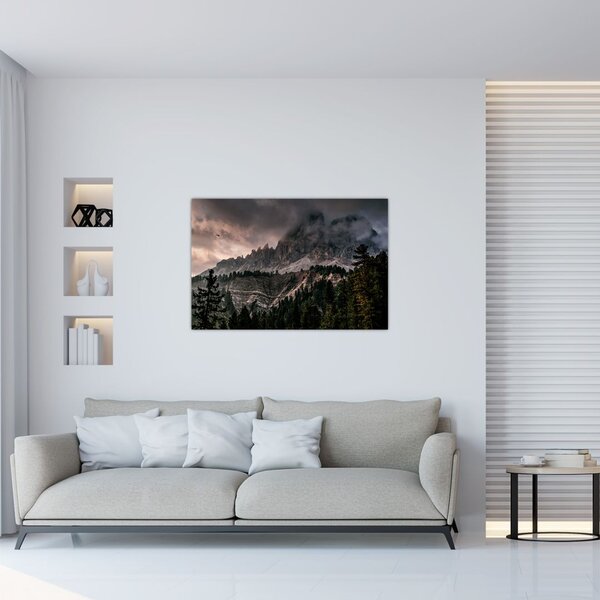 Sziklás hegyek képe (90x60 cm)