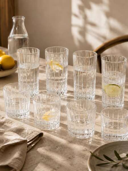 Sinsay - Poharak dombornyomott mintával 4 pack - clear