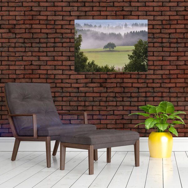 Egy kép a rétről egy fával (70x50 cm)