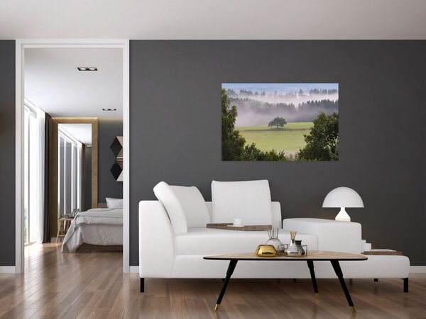 Egy kép a rétről egy fával (90x60 cm)