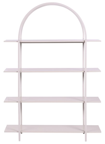Négyszintes könyvespolc FREMANTLE 173 cm Bézs