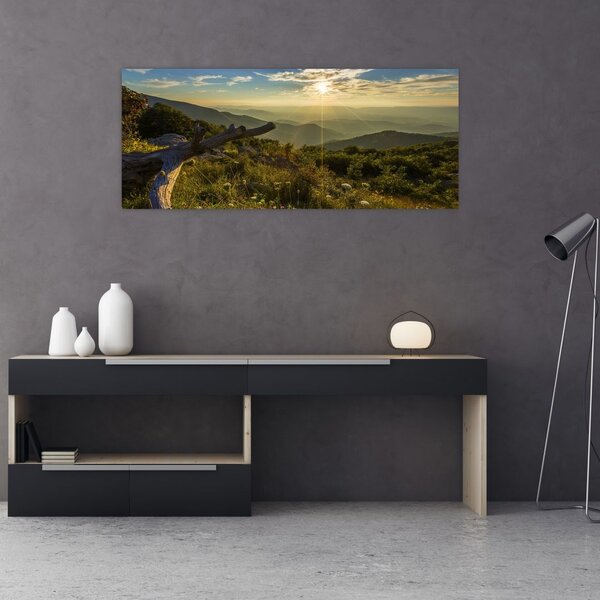 Kép - kilátás a tájra (120x50 cm)