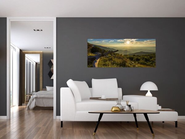 Kép - kilátás a tájra (120x50 cm)