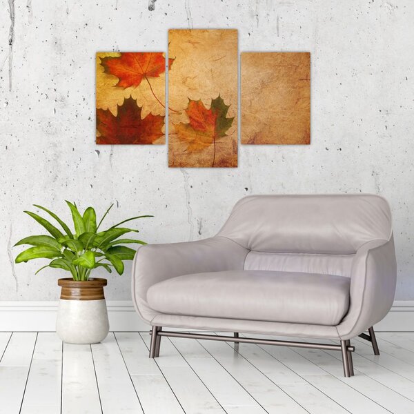 Őszi motívumú kép (90x60 cm)