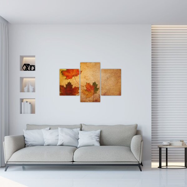Őszi motívumú kép (90x60 cm)